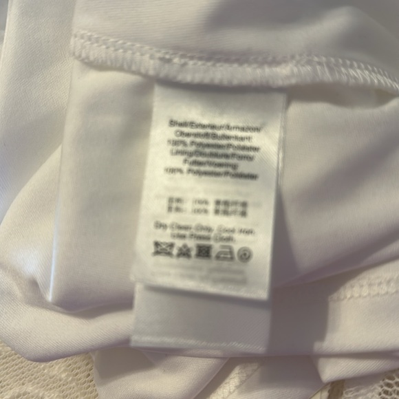 DKNY off white fit and flare dress - Picture 6 of 6